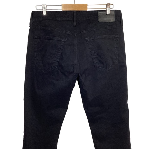 AG Adriano Goldschmied Tellis Jeans Mens Black Cropped Inseam 25” - Picture 5 of 9